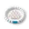 12 Packs: 580 ct. (6,960 total) Opaque Pony Beads By Creatology™, 6mm x 9mm